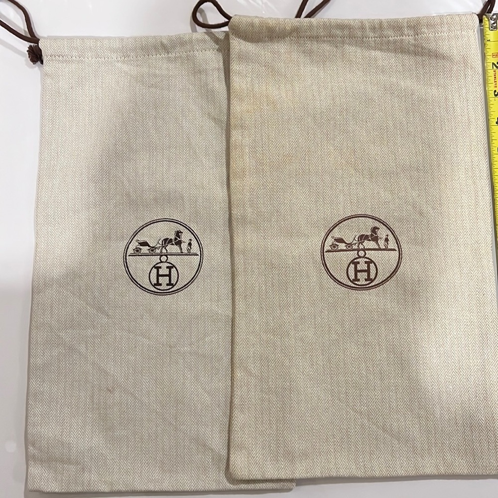 COPY - I Hermes Dust Bags, quantity two
